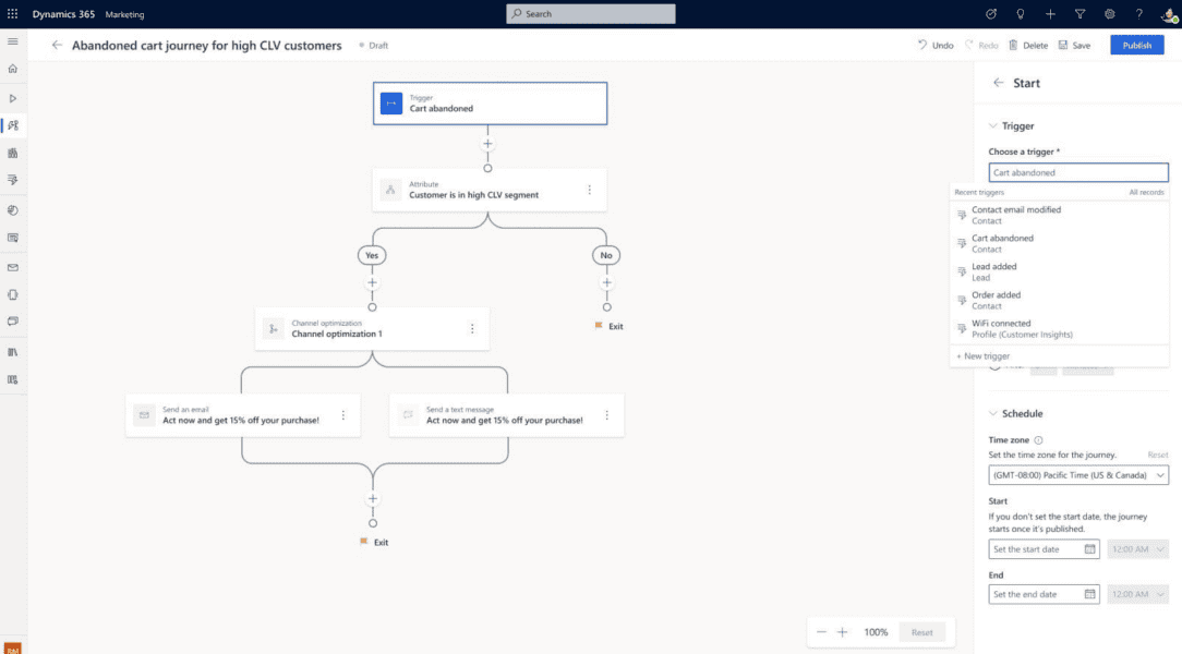 Dynamics 365 Marketing for CRM software